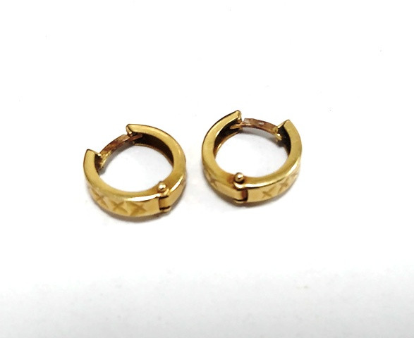 گوشواره طلای بدون اجرت حلقه ای